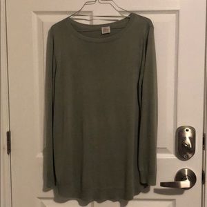 Light green sweater